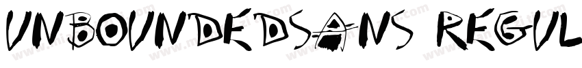 unboundedsans regula字体转换